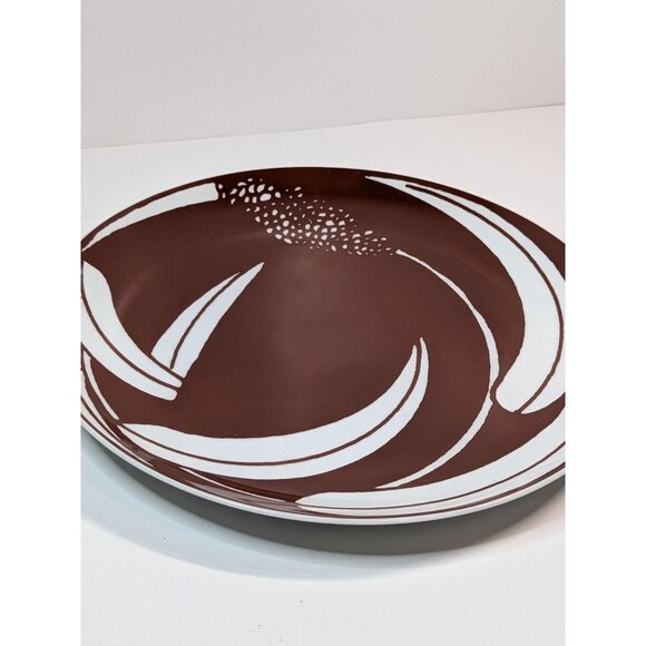 1970s Mikasa Cathy Hardwick Wheat Brown Cup, Saucer and Dinner Plate, RARE Find - Picture 6 of 9